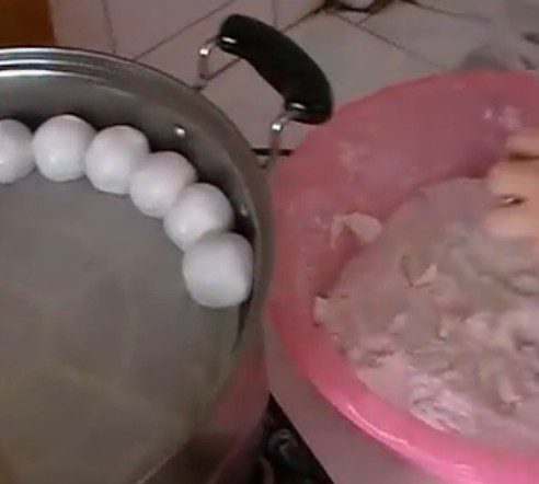 东北特产 亚沟粘豆包做法 